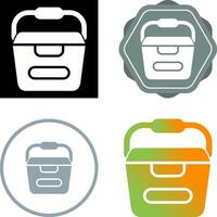 Portable water container Vector Icon