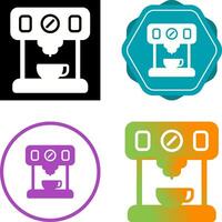 Coffee Maker with Wi-Fi Vector Icon