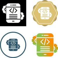 Mobile App Development Vector Icon