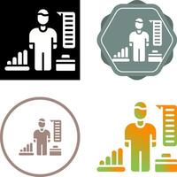 HR Analytics Vector Icon