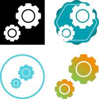 Gears Vector Icon