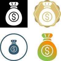 Money Bag Vector Icon