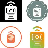 inalámbrico intercomunicador vector icono