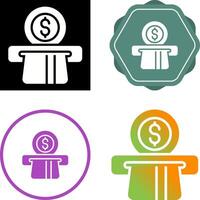 Automated Teller Machine Vector Icon