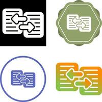 Data Transfer Vector Icon