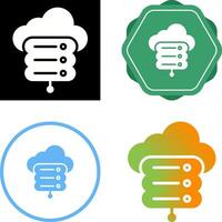 Cloud Storage Vector Icon