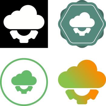 Cloud API Vector Icon