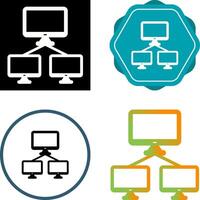 Network Monitoring Vector Icon