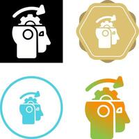 Machine Learning Vector Icon