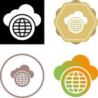 Cloud Network Vector Icon