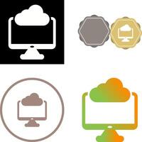 Edge Computing Vector Icon