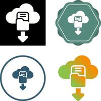 Cloud Security Auditing Vector Icon