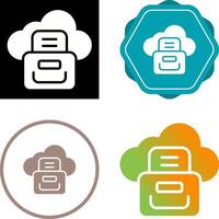 Cloud Compliance Vector Icon