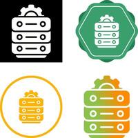 Data Center Maintenance Vector Icon