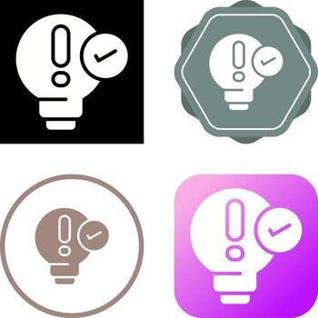 Problem Statement Vector Icon