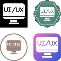 ux ui vector icono