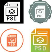 psd archivo vector icono