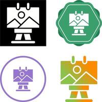 Canvas Vector Icon