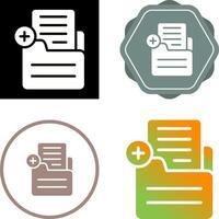 Document Add Vector Icon