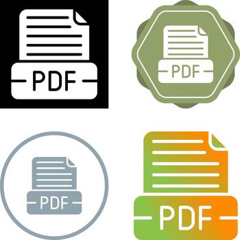 Document Formate Vector Icon