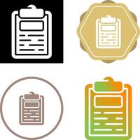 Clipboard Vector Icon