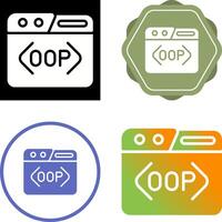 OOP Vector Icon