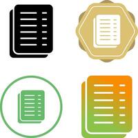 Document Vector Icon