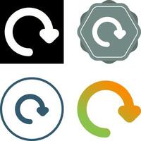 Rotate Right Vector Icon