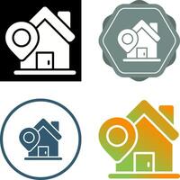 Home Location Vector Icon