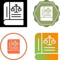 Law Vector Icon