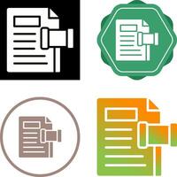 Legal Issues Vector Icon