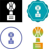 icono de vector de baloncesto