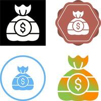 Money Bag Vector Icon