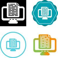 Document Vector Icon