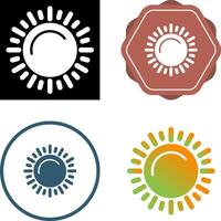 Sun Vector Icon