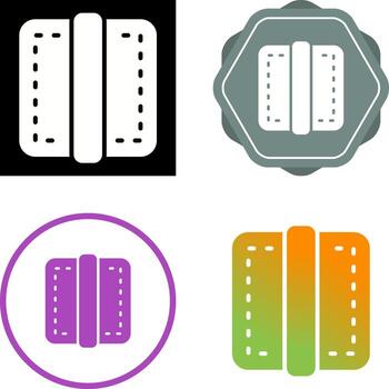 icono de vector de borde