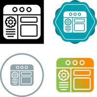 Web Browser Vector Icon