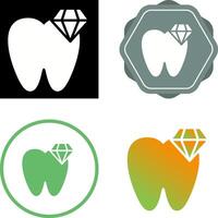 White Teeth Vector Icon