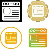 Browser Vector Icon