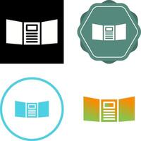 Triptych Vector Icon