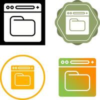 Browser Vector Icon