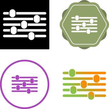 Equalization Vector Icon