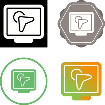 selección vector icono