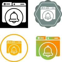 Notification Bell Vector Icon