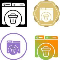 Trash Can Vector Icon