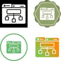 Site Map Vector Icon