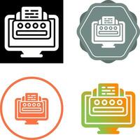 Printer Vector Icon