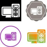 Gaming Pc Vector Icon