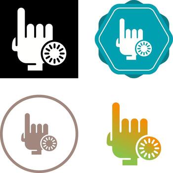 icono de vector de carga