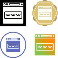 World Wide Web Vector Icon